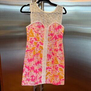 LILLY PULITZER DRESS, SIZE 2
